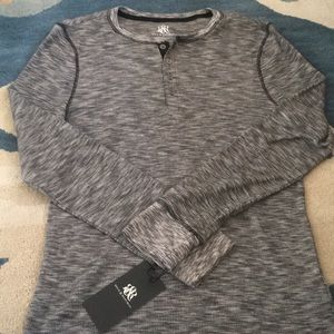 Men’s Rock and Republic gray Henley Longsleeve